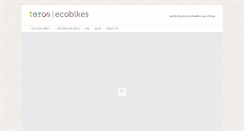 Desktop Screenshot of eco-bikes.com.au